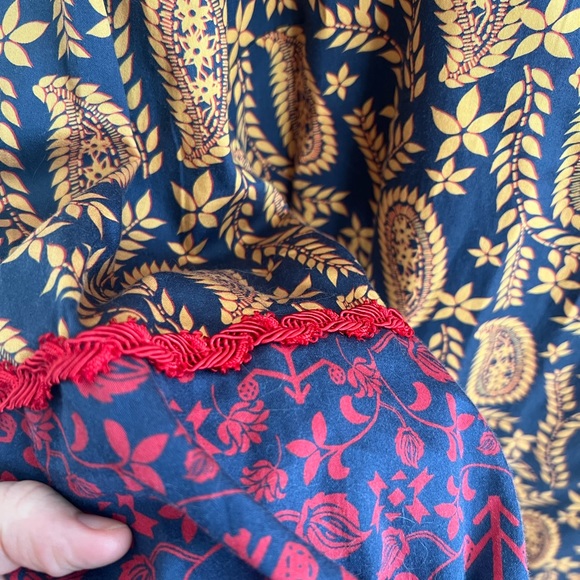 Patterned Anthropologie Dress - Picture 4 of 5